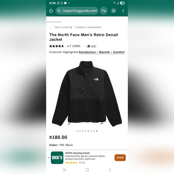 The North Face Men's Two-Tone Performance Jacket XL POLARTEC - Picture 9 of 16